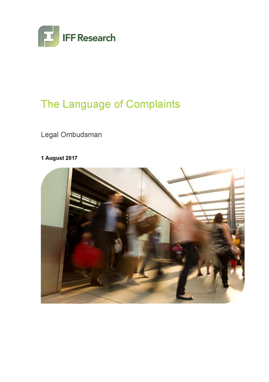 The Language of Complaints image